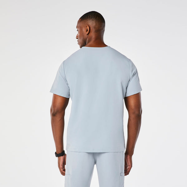 Men's Dusty Blue Chisec -  Scrub Top™