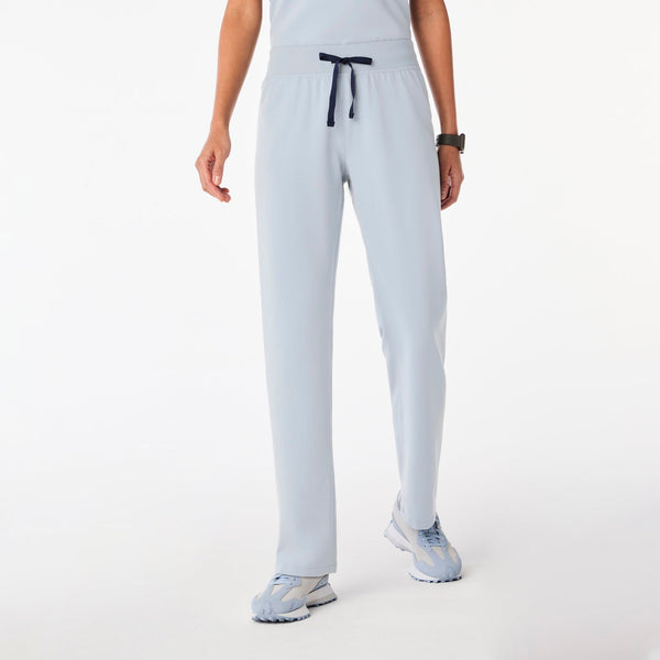 Women's Dusty Blue Livingston High-Rise- Straight-Leg Scrub Pant™