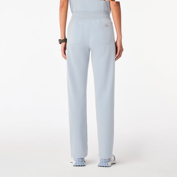 Women's Dusty Blue Livingston High-Rise- Straight-Leg Scrub Pant™