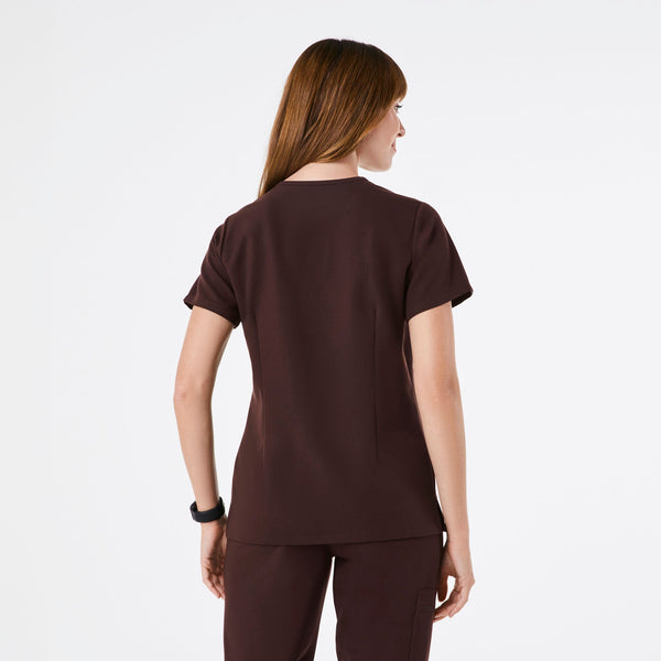 Women's Espresso Catarina -  Scrub Top™