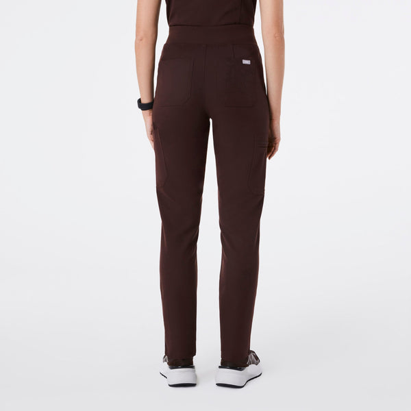Women's Espresso Yola High-Rise Slim  - Petite  Scrub Pant™