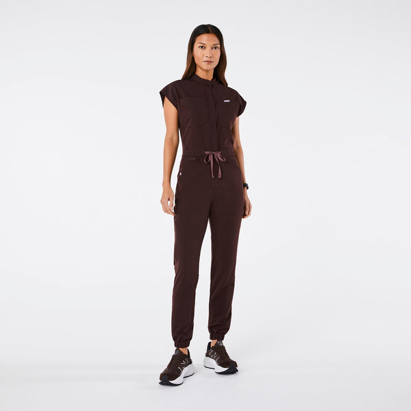 Women's Espresso Rafaela Cargo - ScrubJumpsuit™