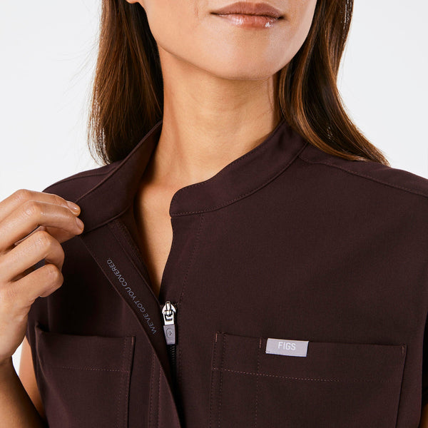 Women's Espresso Rafaela Cargo - ScrubJumpsuit™