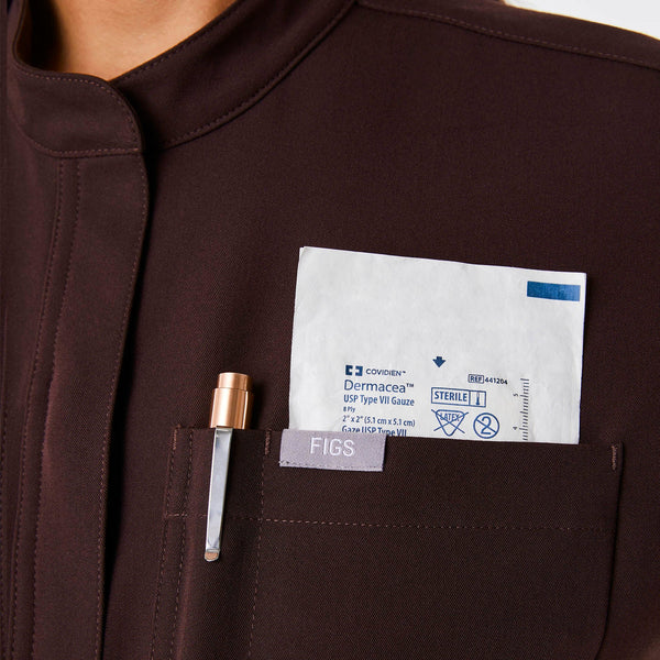 Women's Espresso Rafaela Cargo - ScrubJumpsuit™