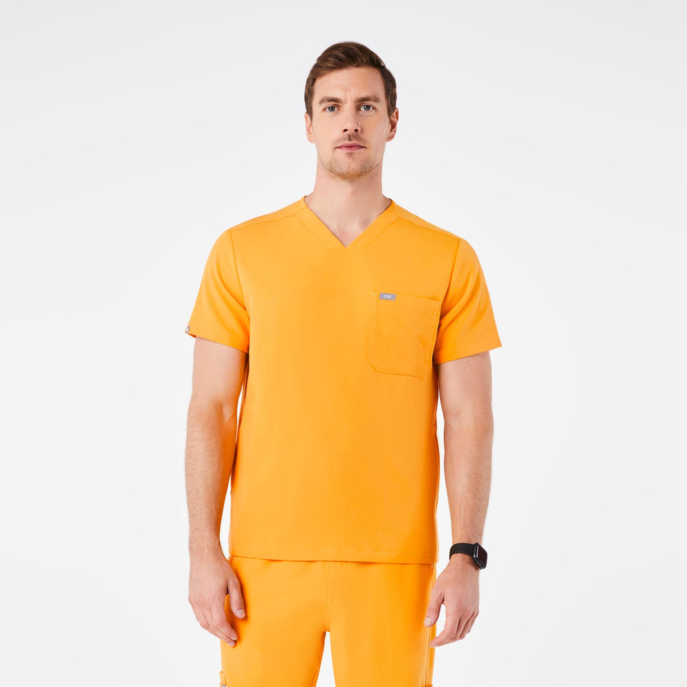 Men's Emergency Yellow Chisec -  Scrub Top™
