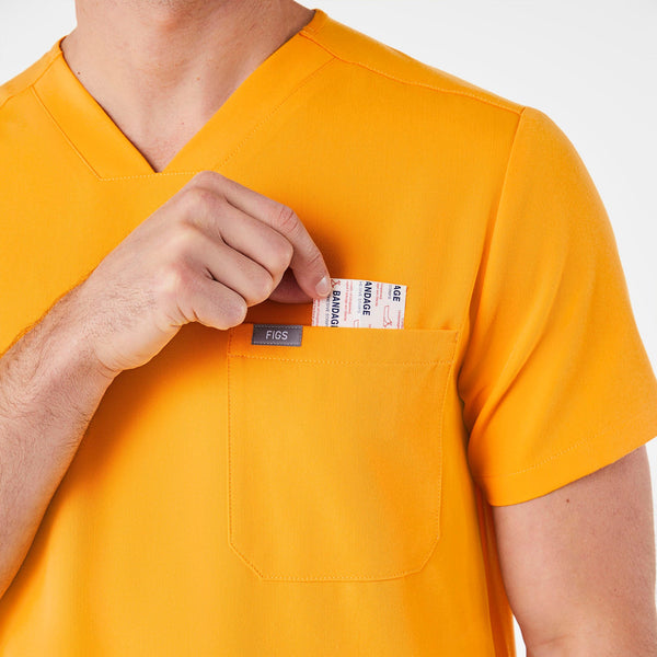 Men's Emergency Yellow Chisec -  Scrub Top™