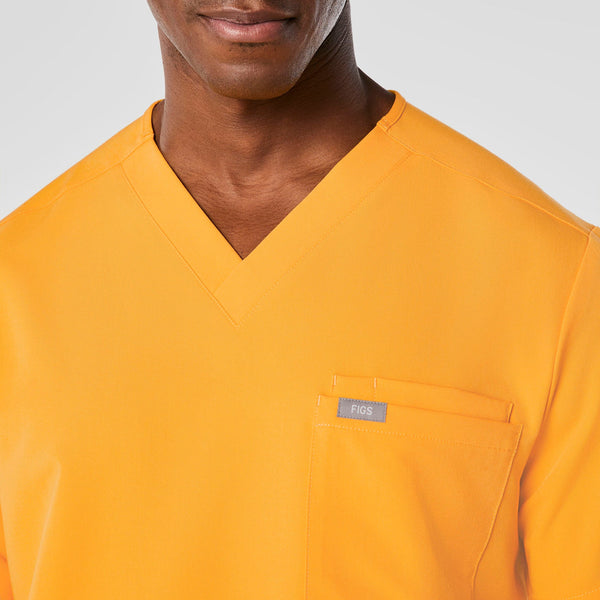Men's Emergency Yellow Leon -  Scrub Top™