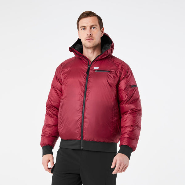 Men's Paramedic Red On-Shift Reversible - Puffer Jacket™