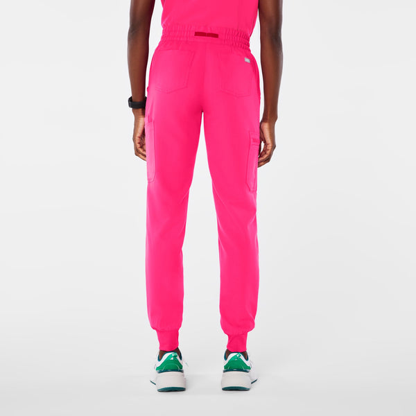 Women's Shocking Pink Uman Jogger Scrub Pant