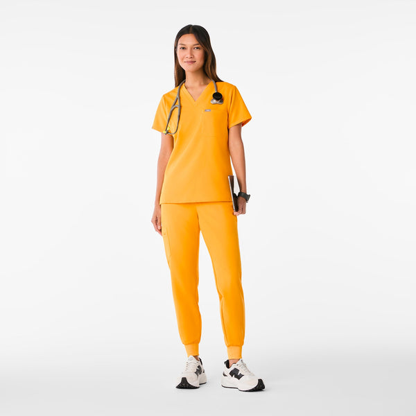Women's Emergency Yellow Catarina Scrub Top™