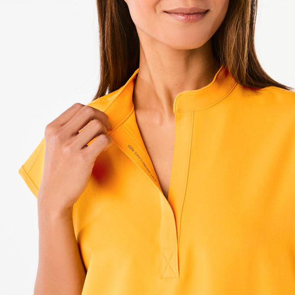 Women's Emergency Yellow Rafaela Oversized Scrub Top™