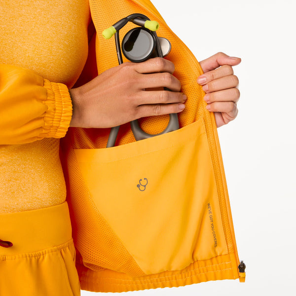 Women's Emergency Yellow Sydney Scrub Jacket