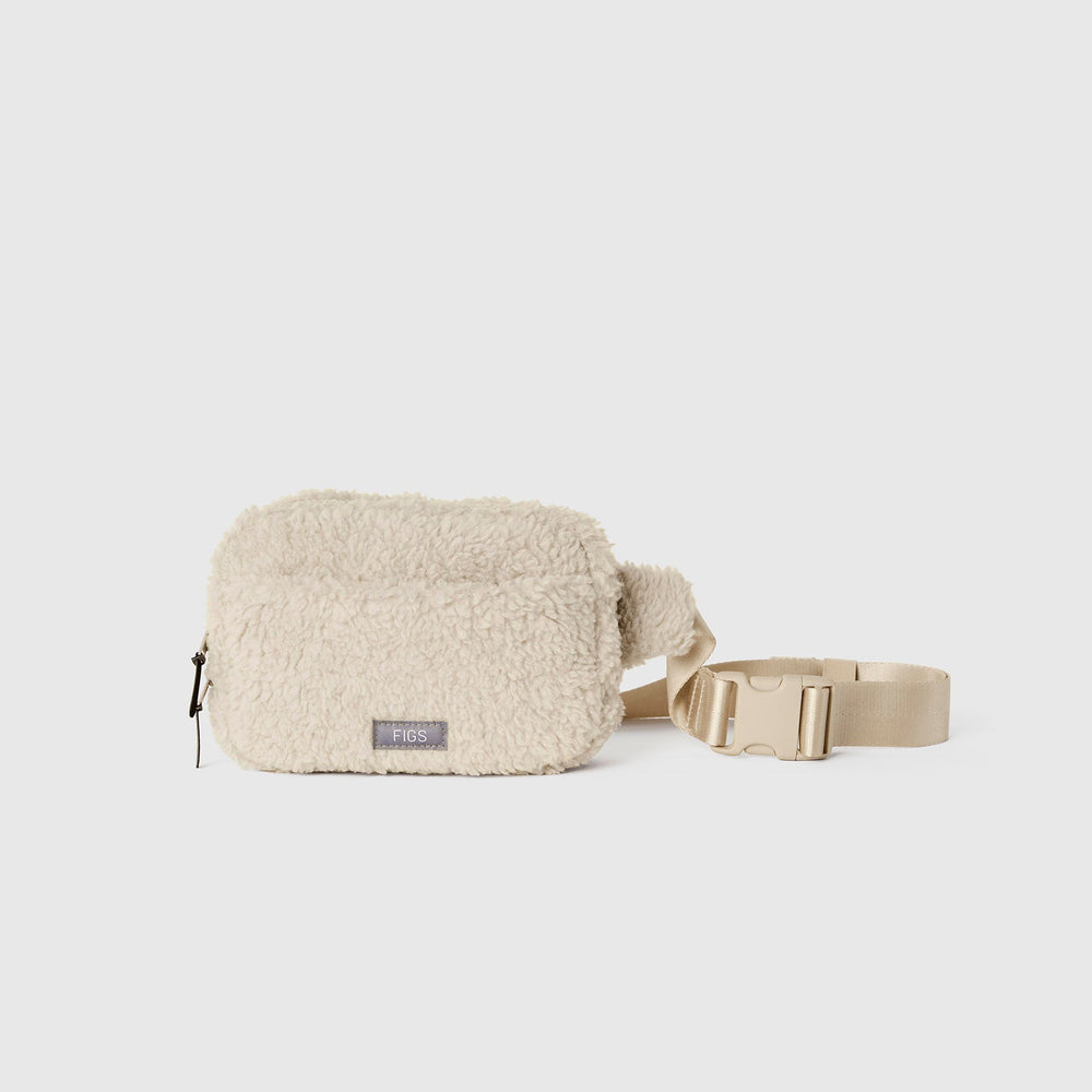 Bone High-Pile Belt Bag