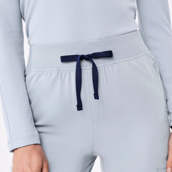 Women's Dusty Blue Yola High-Rise Slim  - Petite  Scrub Pant™