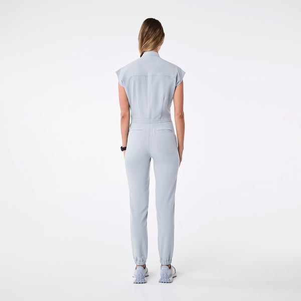 Women's Dusty Blue Rafaela Cargo - ScrubJumpsuit™