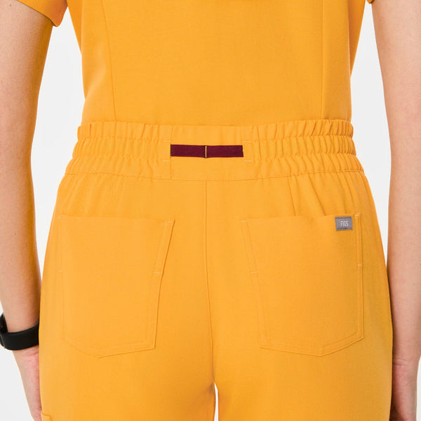 Women's Emergency Yellow Uman Jogger Scrub Pant