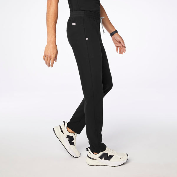 Men's Black Sanford Short Slim Tapered - Scrub Pant