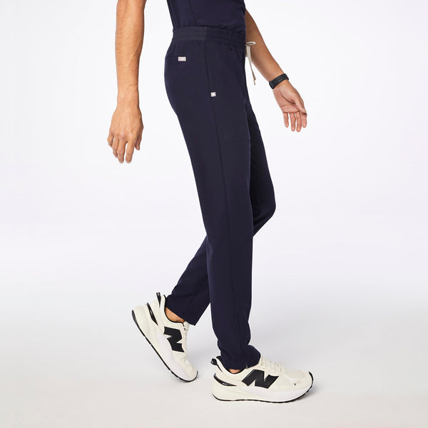 Men's Navy Sanford Short Slim Tapered - Scrub Pant