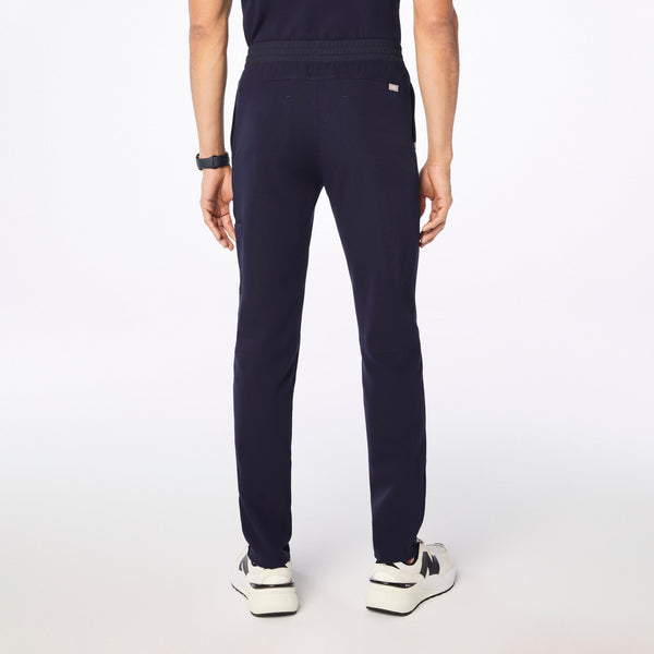 Men's Navy Sanford Short Slim Tapered - Scrub Pant
