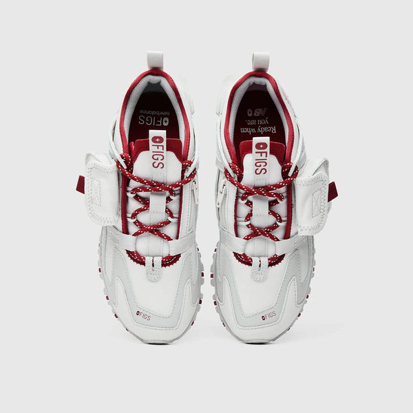 Unisex Silver Arrows/Paramedic Red FIGS | New Balance X-Racer Utility