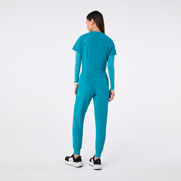 Women's Teal Catarina - Jogger ScrubJumpsuit™