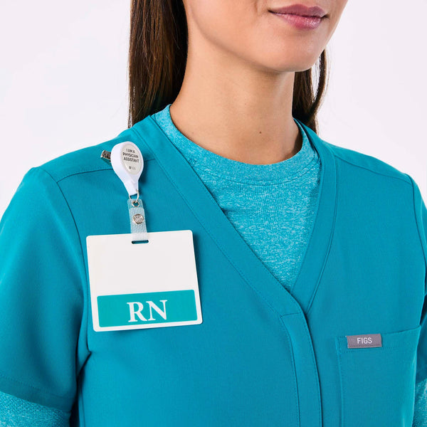 Women's Teal Catarina - Jogger ScrubJumpsuit™