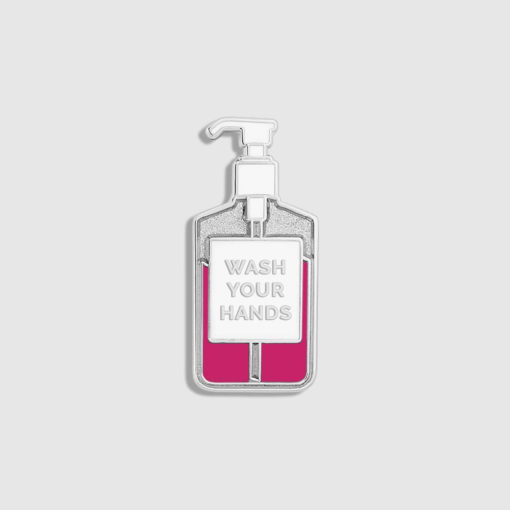 FIGS | V Coterie Wash Your Hands Enamel Pin