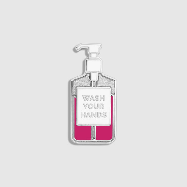 FIGS | V Coterie Wash Your Hands Enamel Pin