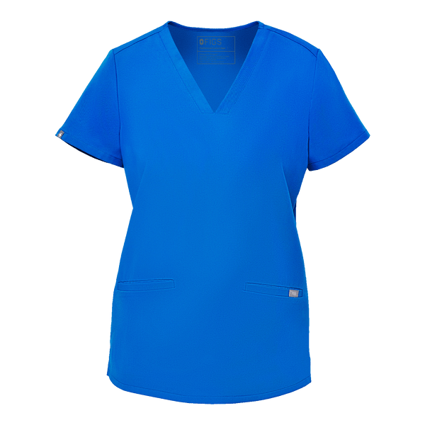 Women's Royal Blue Casma -  Scrub Top