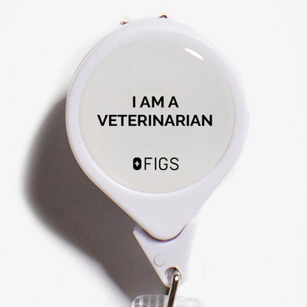 Veterinarian Badge Reel