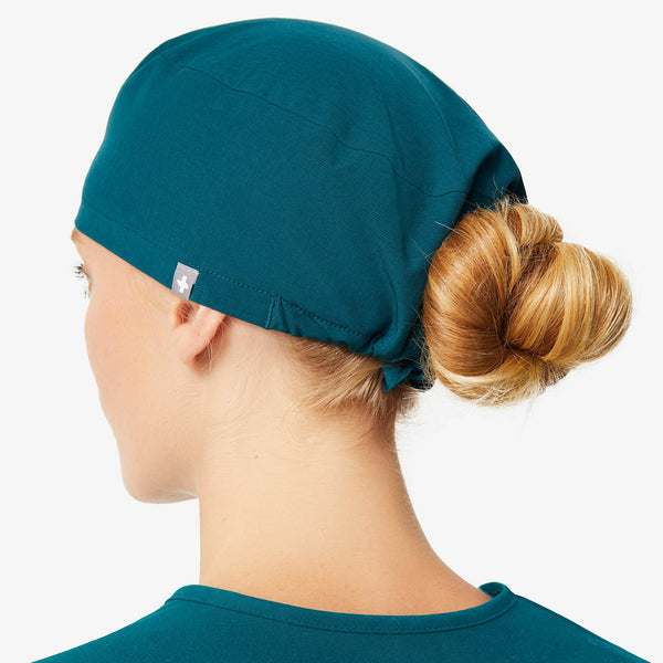 Caribbean Blue Modern Classic - Scrub Cap