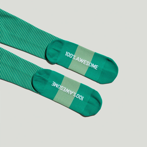 Men's Jade Double Stripe - Compression Socks