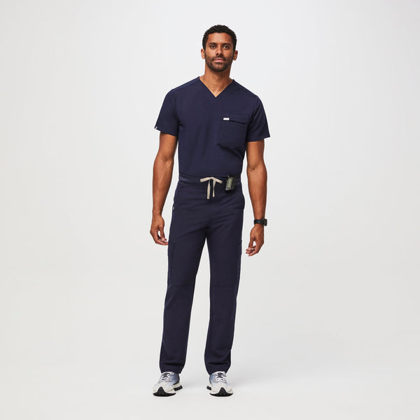 Men's Navy Axim™ - Tall Cargo Utility Scrub Pant