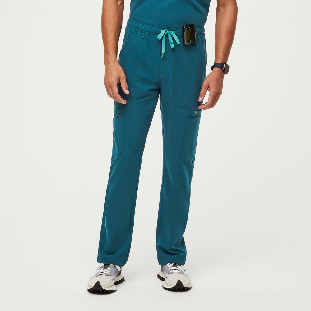 Men's Caribbean Blue Cairo - Short Straight-Leg Scrub Pant™