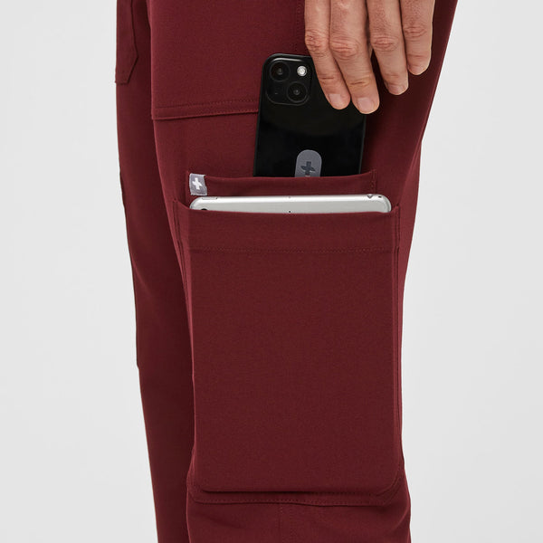Men's Burgundy Cairo - Short Straight-Leg Scrub Pant™