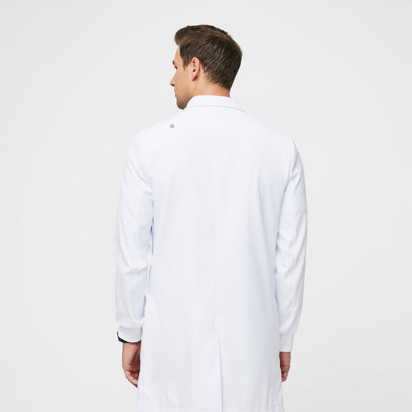 Men's White Bass Dental Lab Coat