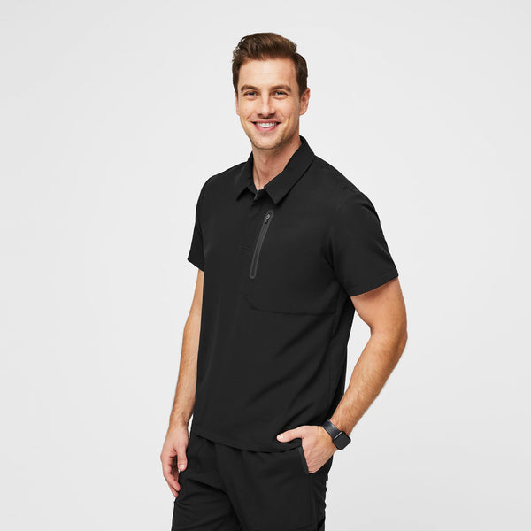 Men's Black Performance Dothan - Classic ScrubPolo™