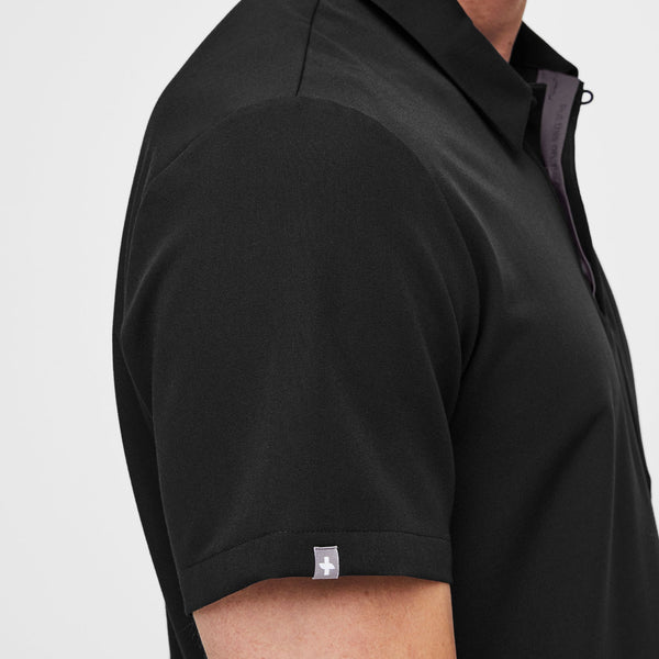 Men's Black Performance Dothan - Classic ScrubPolo™