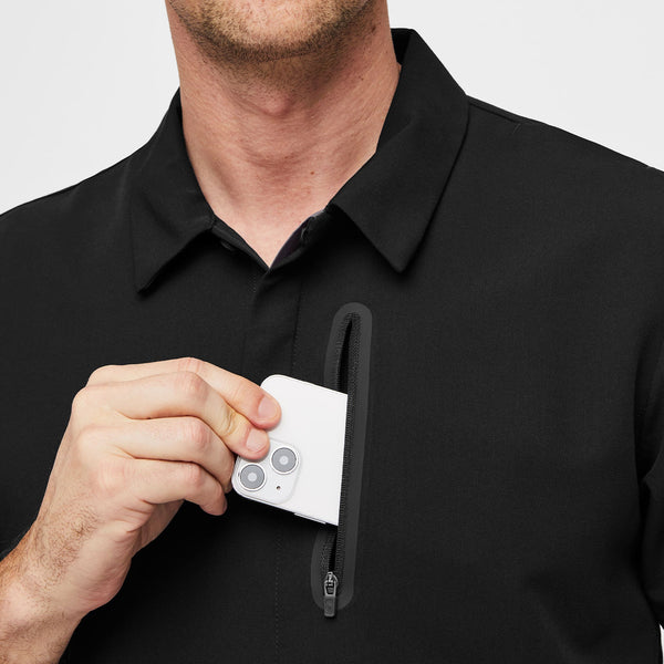 Men's Black Performance Dothan - Classic ScrubPolo™