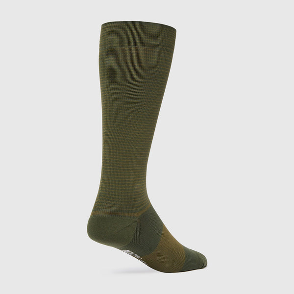 Men's Moss Double Stripe - Compression Socks