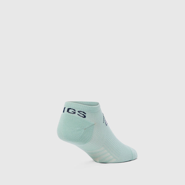 men's Light Caribbean Blue Helicopter - Ankle Socks