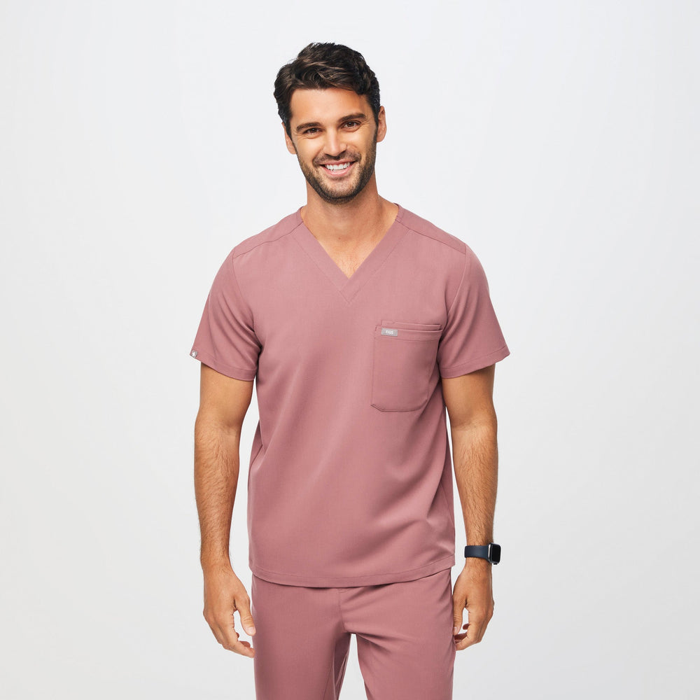Men's Mauve Leon -  Scrub Top™