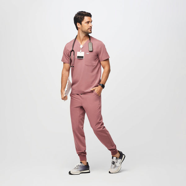 Men's Mauve Leon -  Scrub Top™