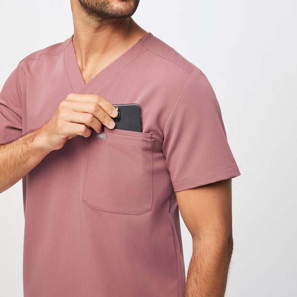 Men's Mauve Leon -  Scrub Top™