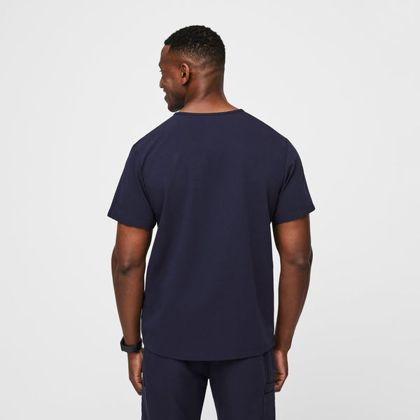 Men's Navy Leon -  Scrub Top™