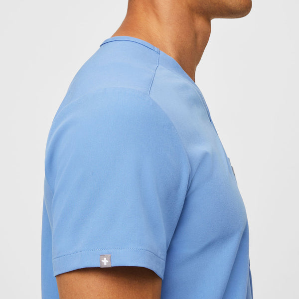 Men's Ceil Blue Leon -  Scrub Top™