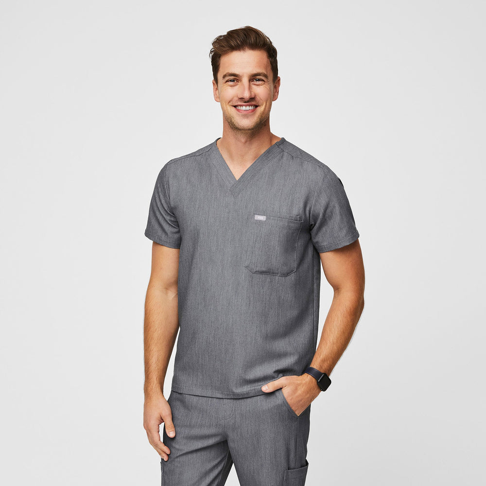 Men's Graphite Leon -  Scrub Top™