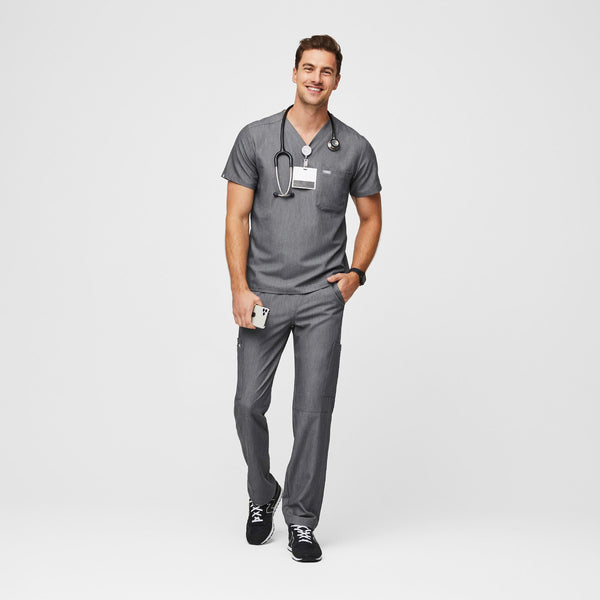 Men's Graphite Leon -  Scrub Top™