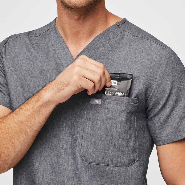 Men's Graphite Leon -  Scrub Top™