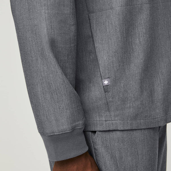 Men's Graphite Lima - Long-Sleeve ScrubPolo™